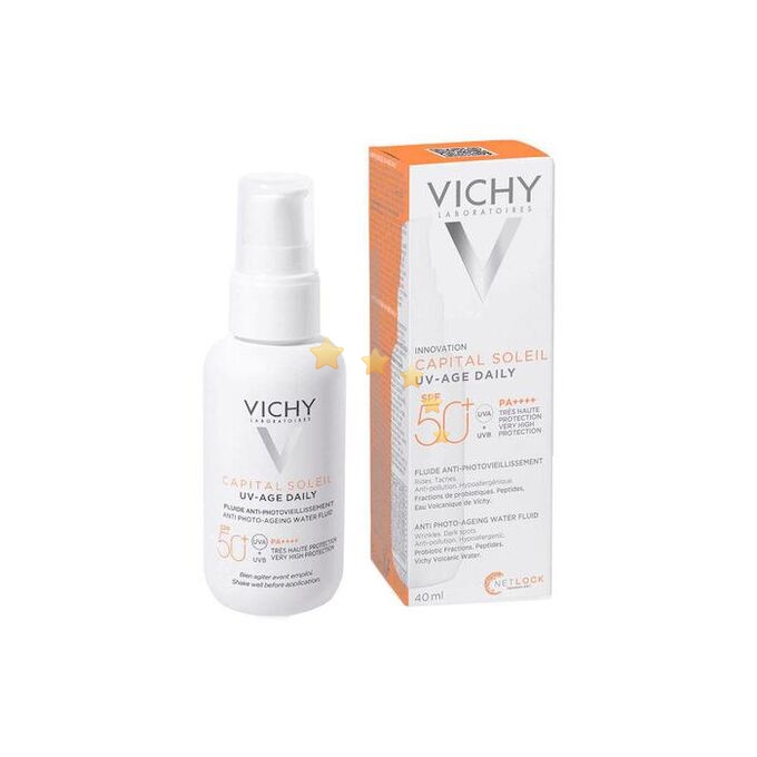 Vichy Linea Capital Soleil SPF50+ UV-Age Daily Fluido Colorato 40ml